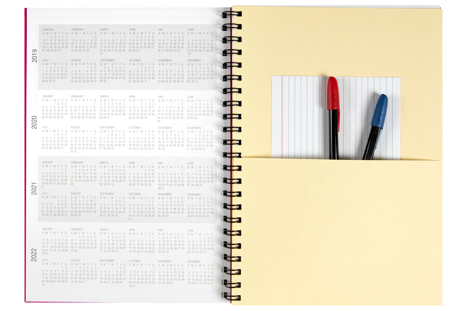 56512p-5pc-spirax-512-hard-cover-a4-spiral-writing-notebook-200-pages-pink