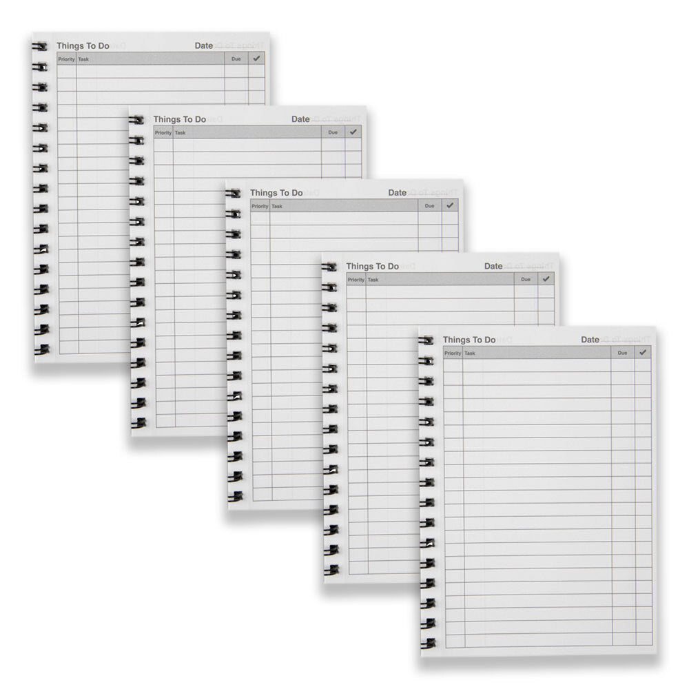 56701-5pc-spirax-701-organiser-range-things-to-do-notebook-96-pages