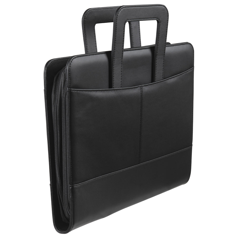 56913-spirax-a4-executive-zippered-compendium-personal-organiser-black