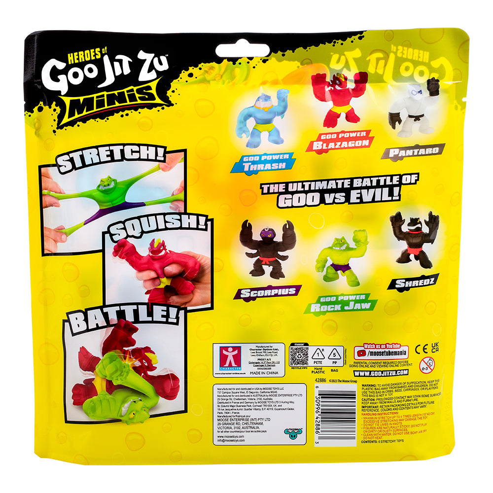 42886-af0-0000-6pc-heroes-of-goo-jit-zu-2-5-minis-mega-stretch-squish-battle-kids-toys-4y