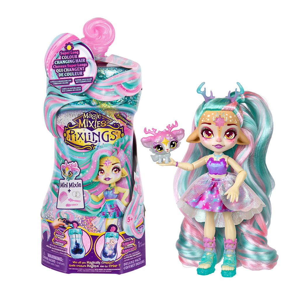 14998-ab0-0000-magic-mixies-pixlings-s2-galaxy-hair-doll-deerlee-playset-kids-toy-5y