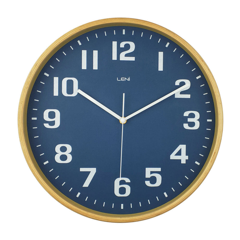 32032nav-leni-wooden-contemporary-home-wall-clock-32cm-navy