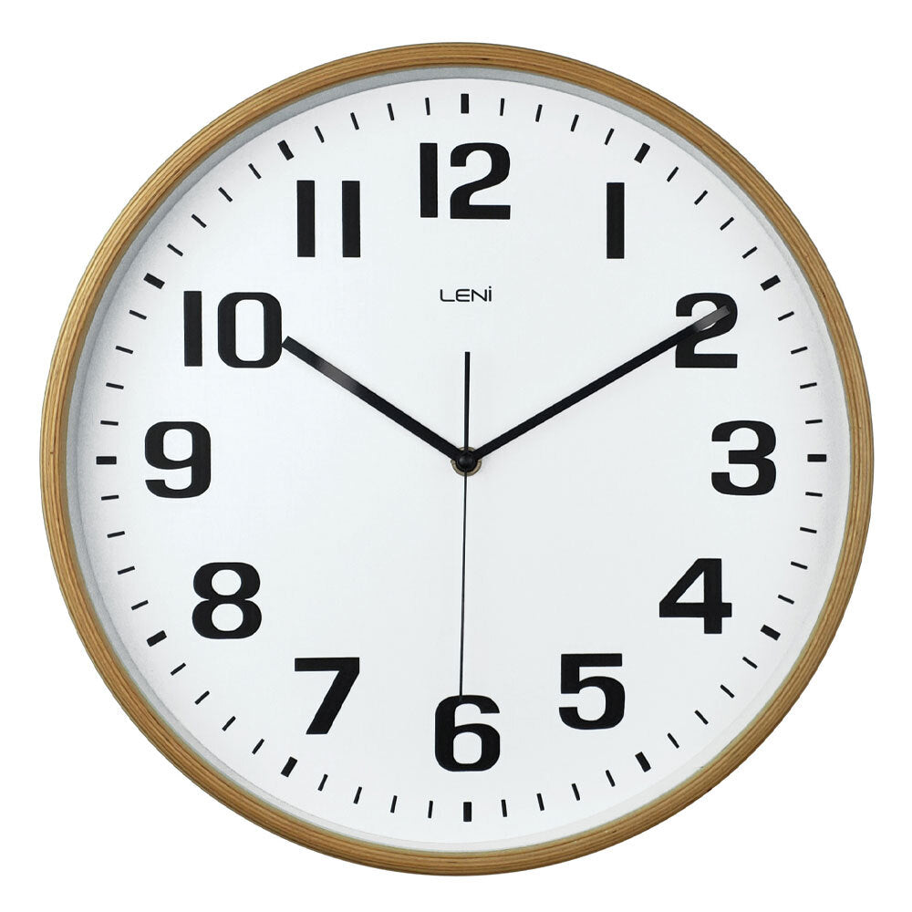 32032whi-leni-wooden-contemporary-home-wall-clock-32cm-white