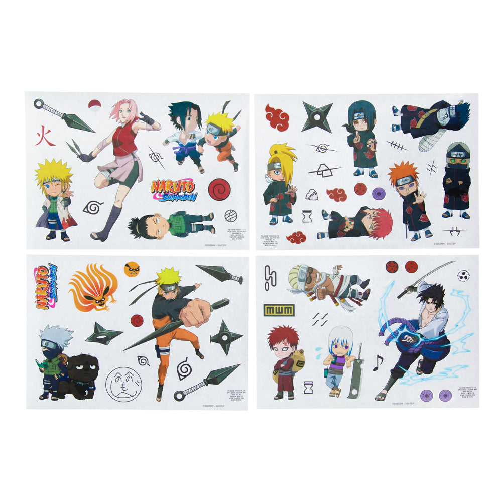 5056577714548-naruto-gadget-decals-4-sheets-waterproof-vinyl-stickers-set