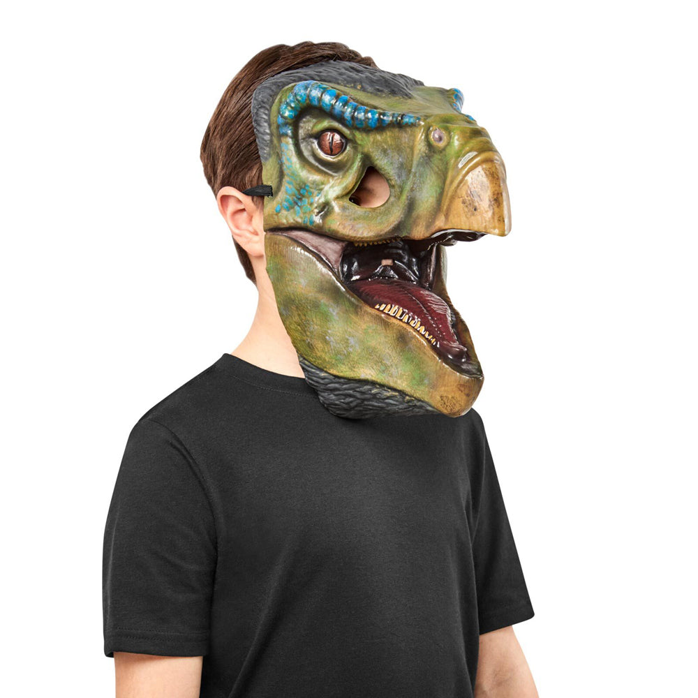 301503-rubies-therizinosaurus-half-mask-kids-plastic-costume-accessory