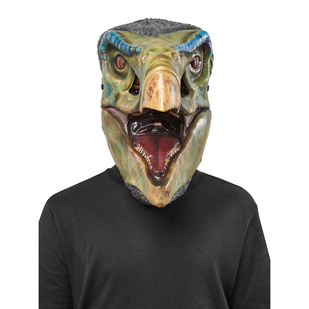 301503-rubies-therizinosaurus-half-mask-kids-plastic-costume-accessory