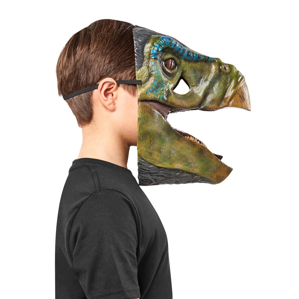 301503-rubies-therizinosaurus-half-mask-kids-plastic-costume-accessory