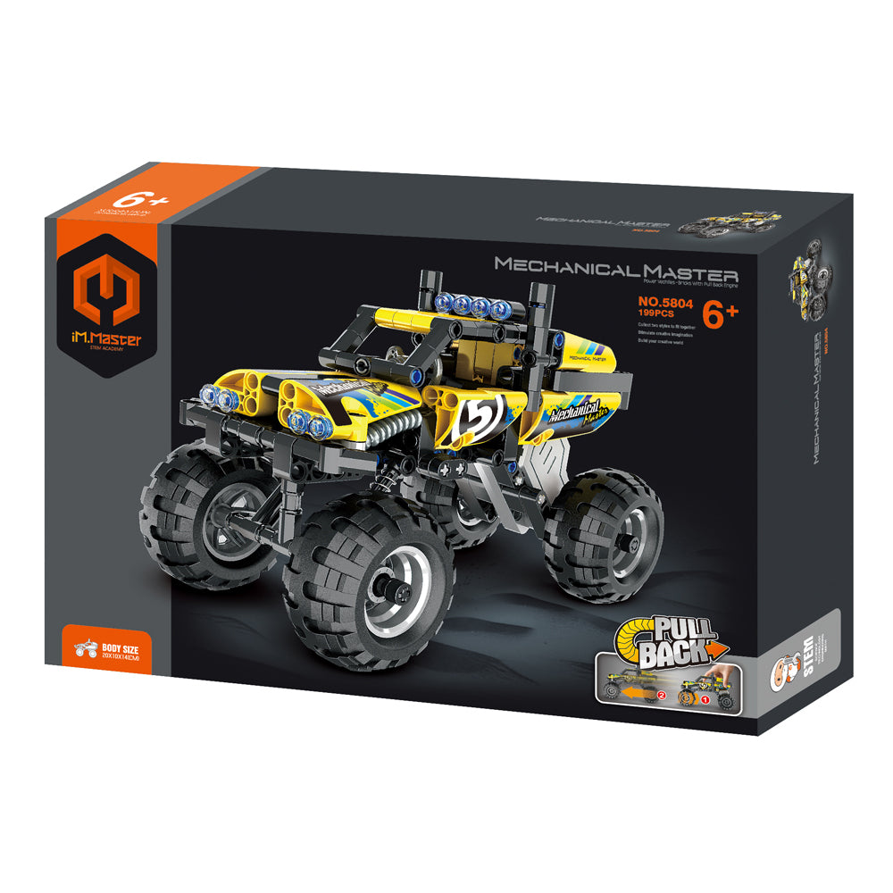 5804-199pc-im-master-pull-back-truck-building-blocks-kids-toy-set-yellow-6y