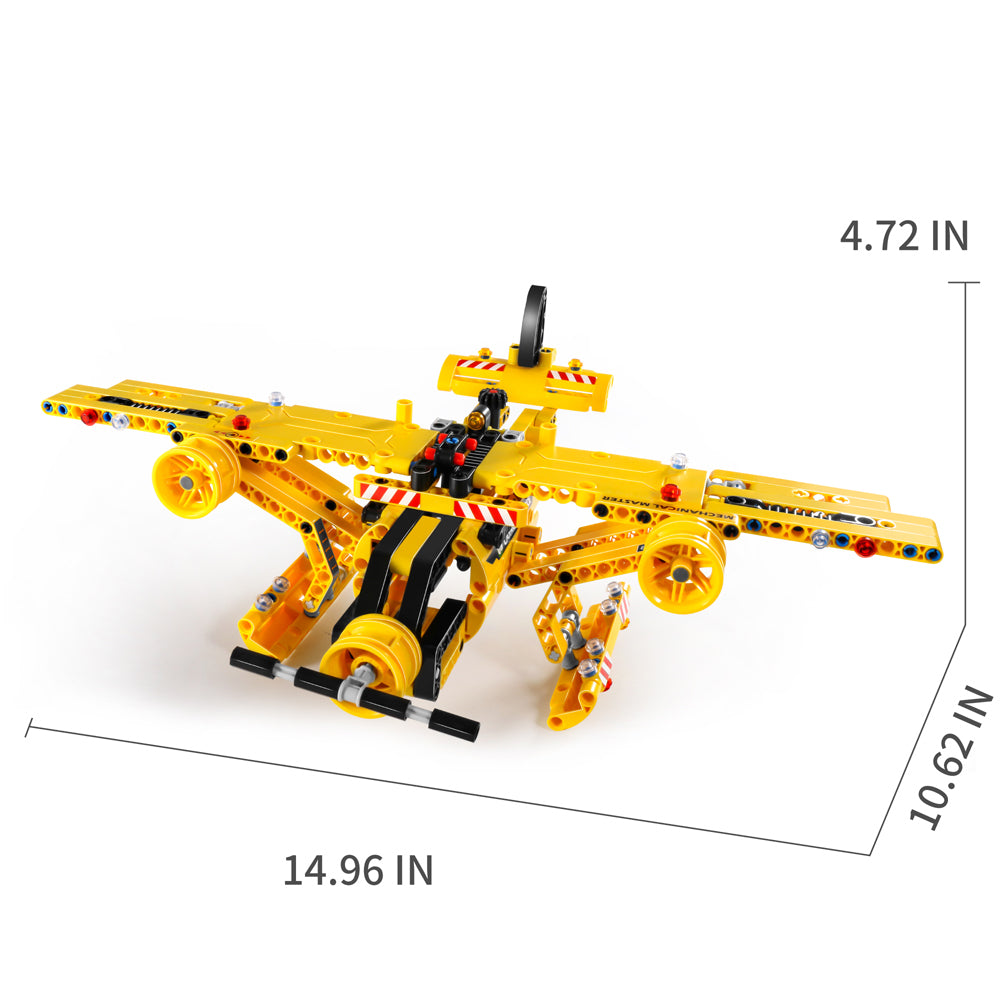 6802-361pc-im-master-2-in-1-dump-truck-to-aircraft-blocks-kids-toy-set-yellow-6