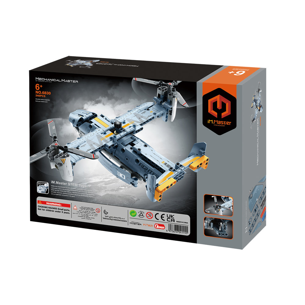 6830-346pc-im-master-osprey-transport-aircraft-building-blocks-kids-toy-set-6y