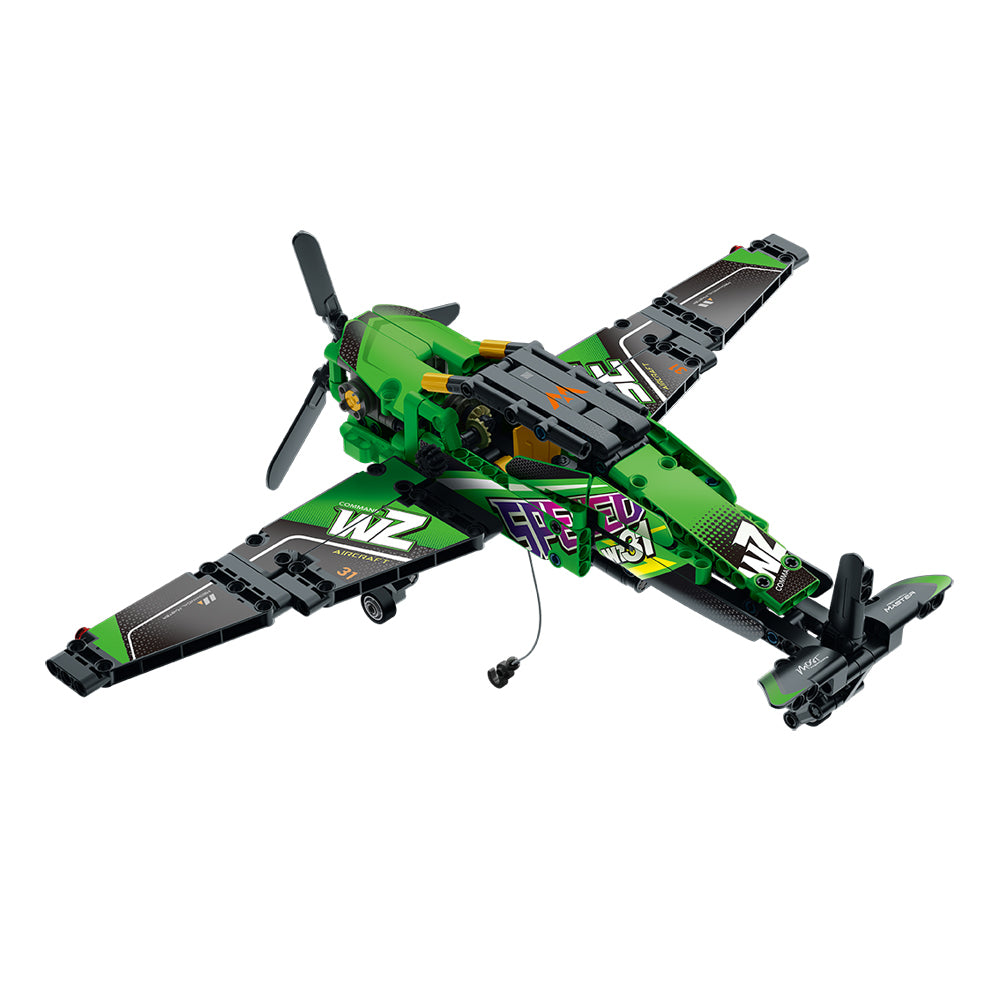 6831-313pc-im-master-single-wing-rescue-aircraft-blocks-kids-toy-set-green-6y