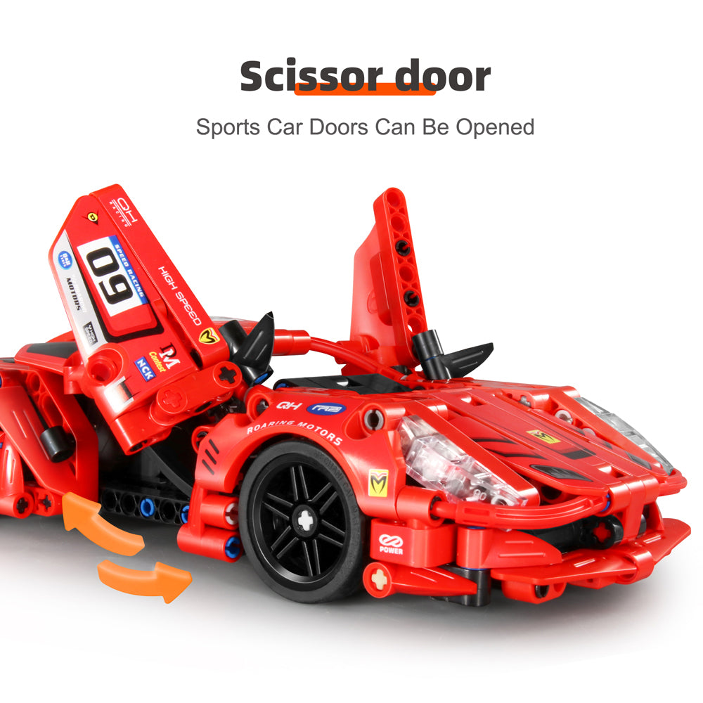 5809-437pc-im-master-pull-back-super-car-building-blocks-kids-toy-kit-red-6y