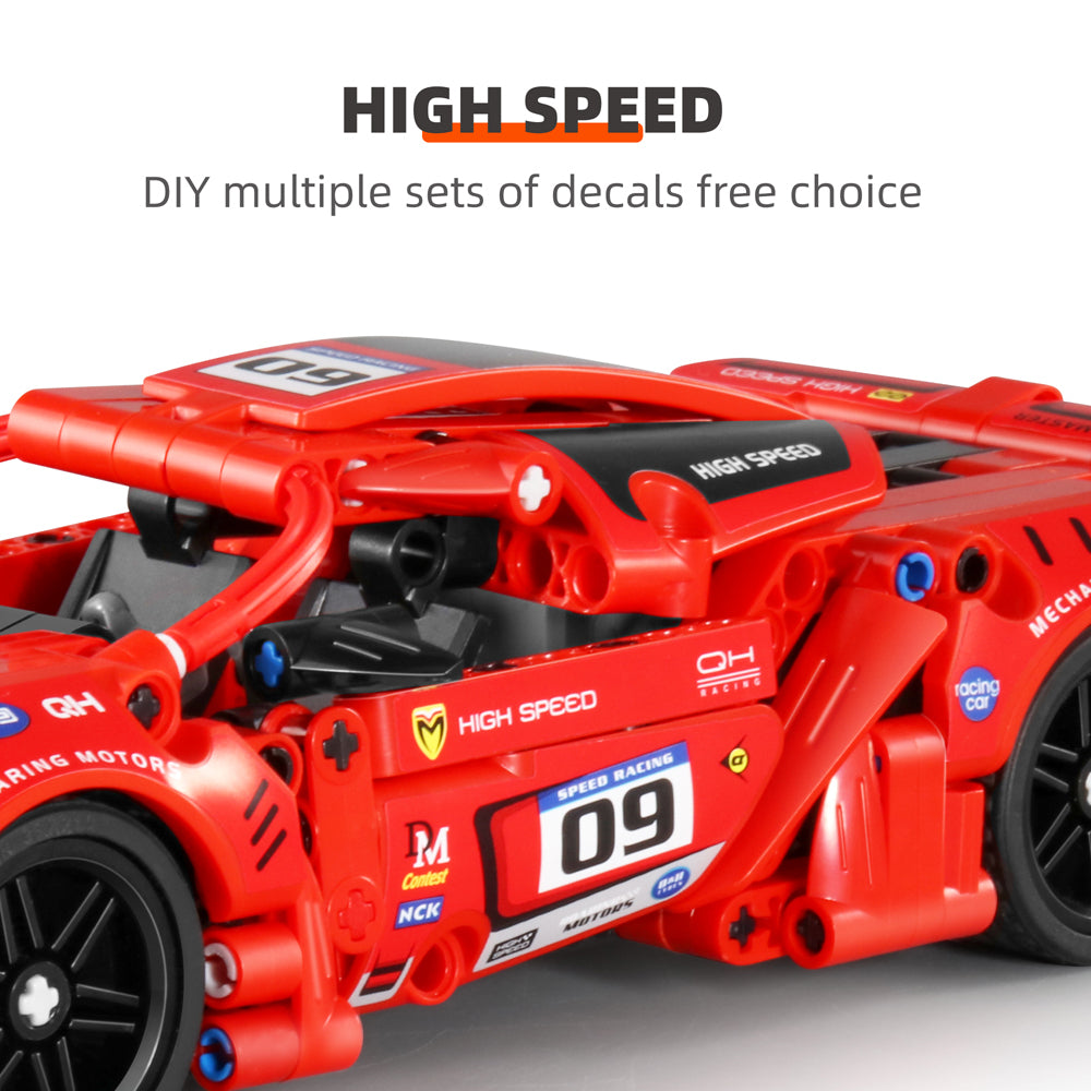 5809-437pc-im-master-pull-back-super-car-building-blocks-kids-toy-kit-red-6y