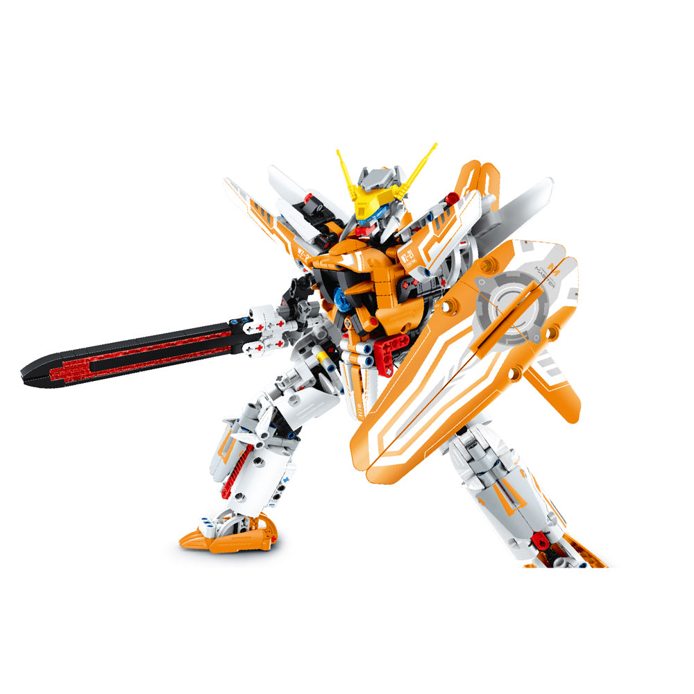 6821-833pc-im-master-mecha-building-blocks-kids-toy-kit-orange-6y