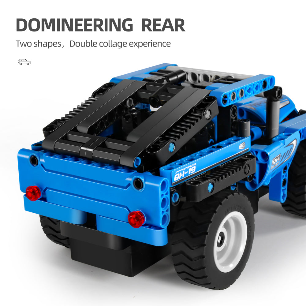 8019-353pc-im-master-2in1-rc-pickup-to-suv-building-blocks-kids-toy-kit-blue-6y
