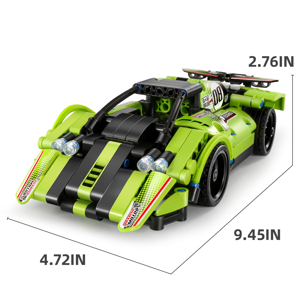 8020-335pc-im-master-2-in-1-rc-race-sports-car-blocks-kids-toy-kit-green-6y