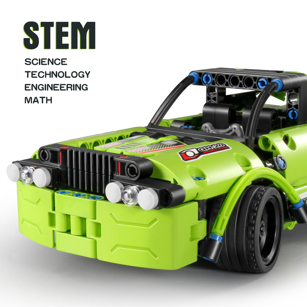 8020-335pc-im-master-2-in-1-rc-race-sports-car-blocks-kids-toy-kit-green-6y