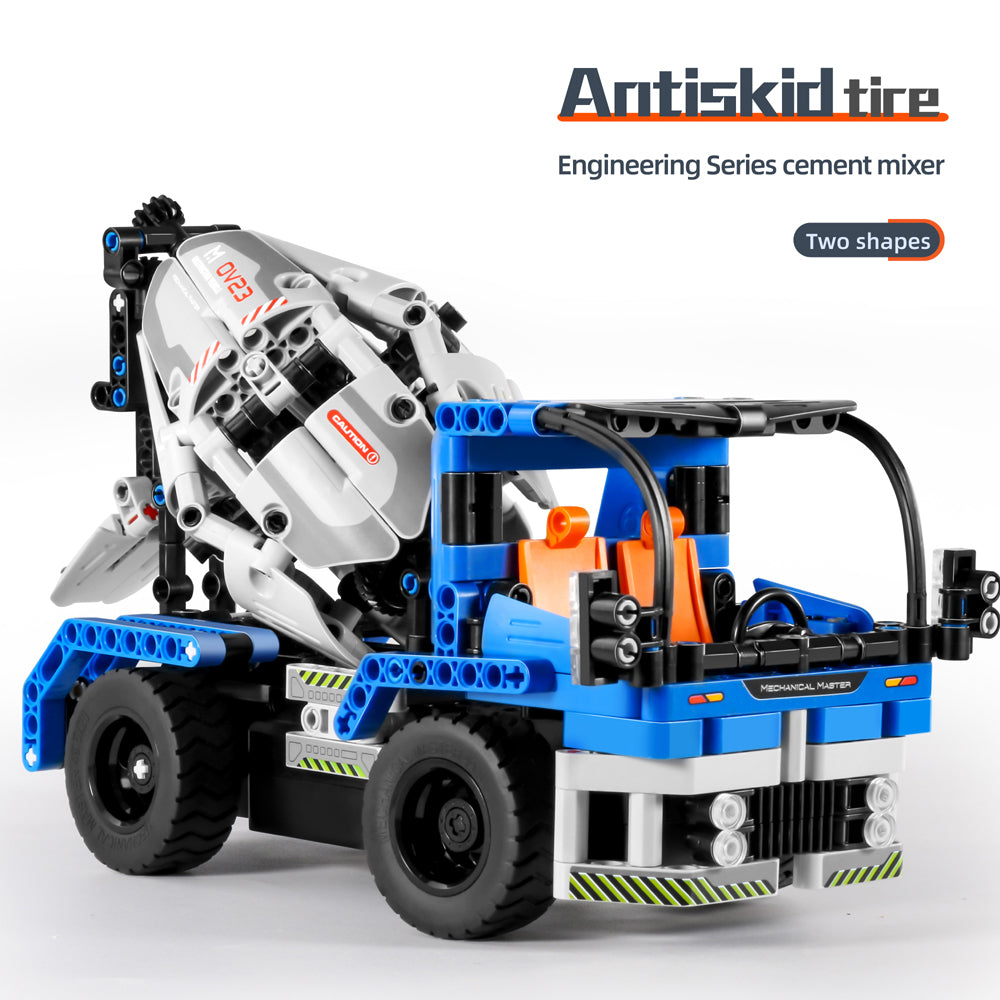 8023-394pc-im-master-2-in-1-rc-cement-truck-building-blocks-kids-toy-kit-blue-6