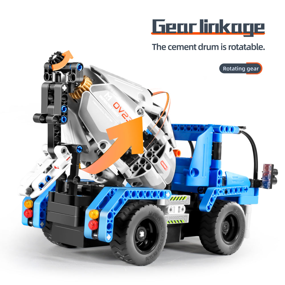 8023-394pc-im-master-2-in-1-rc-cement-truck-building-blocks-kids-toy-kit-blue-6