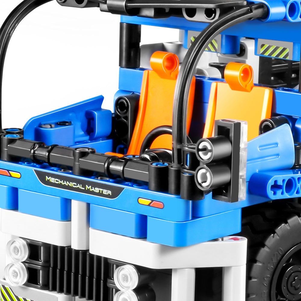 8023-394pc-im-master-2-in-1-rc-cement-truck-building-blocks-kids-toy-kit-blue-6