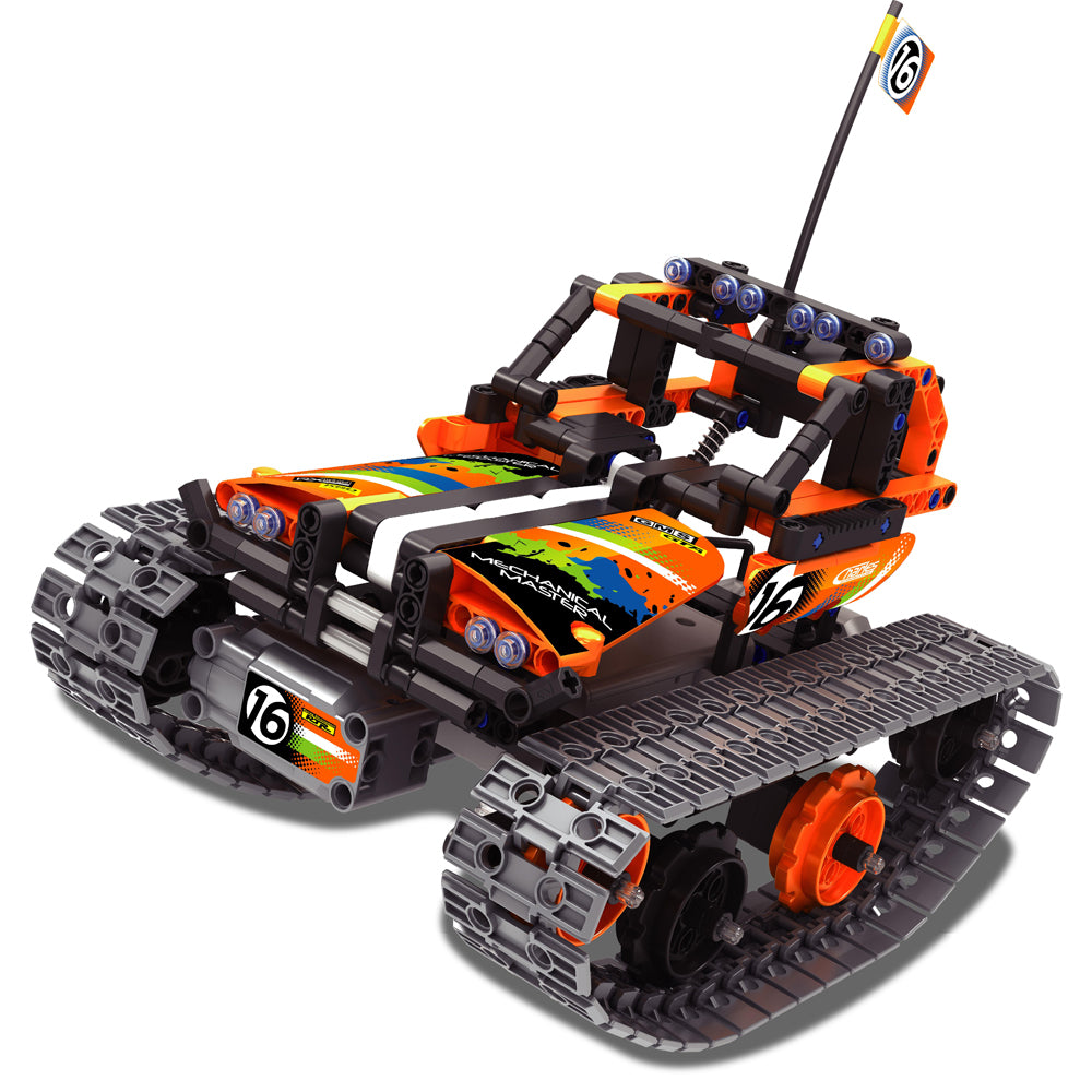 8016-392pc-im-master-3in1-rc-2-4g-stunt-car-building-blocks-kids-toy-orange-6y