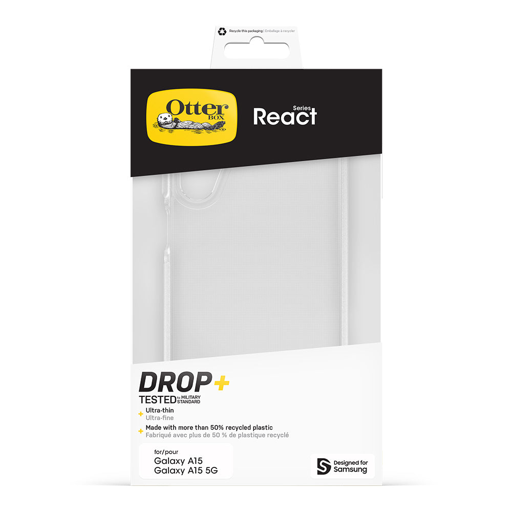 77-95198-otterbox-react-case-cover-for-samsung-galaxy-a15-5g-clear