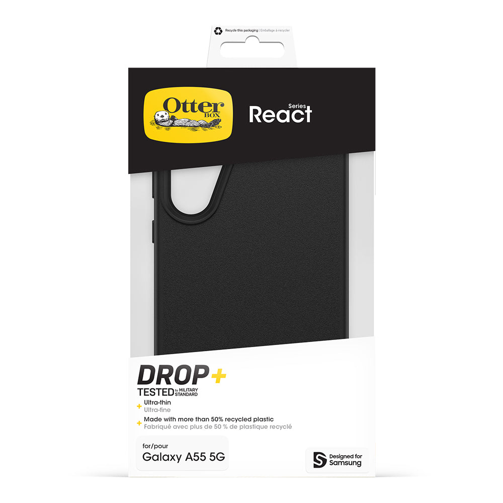 77-95412-otterbox-react-case-cover-for-samsung-galaxy-a55-black