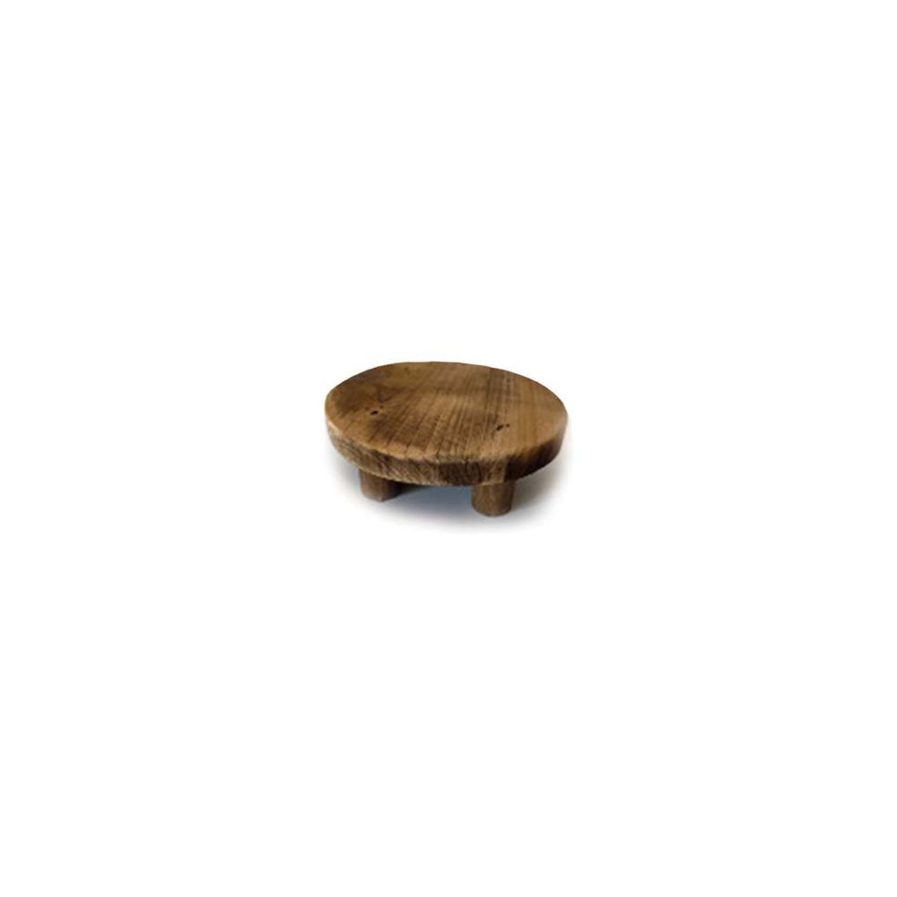 27511-3pc-recycled-plant-stands-round-home-garden-pot-display-plank-brown