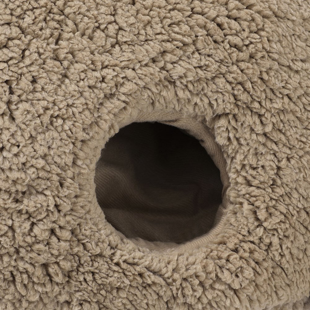37734-paws-claws-50cm-sherpa-cat-snuggler-washable-camel