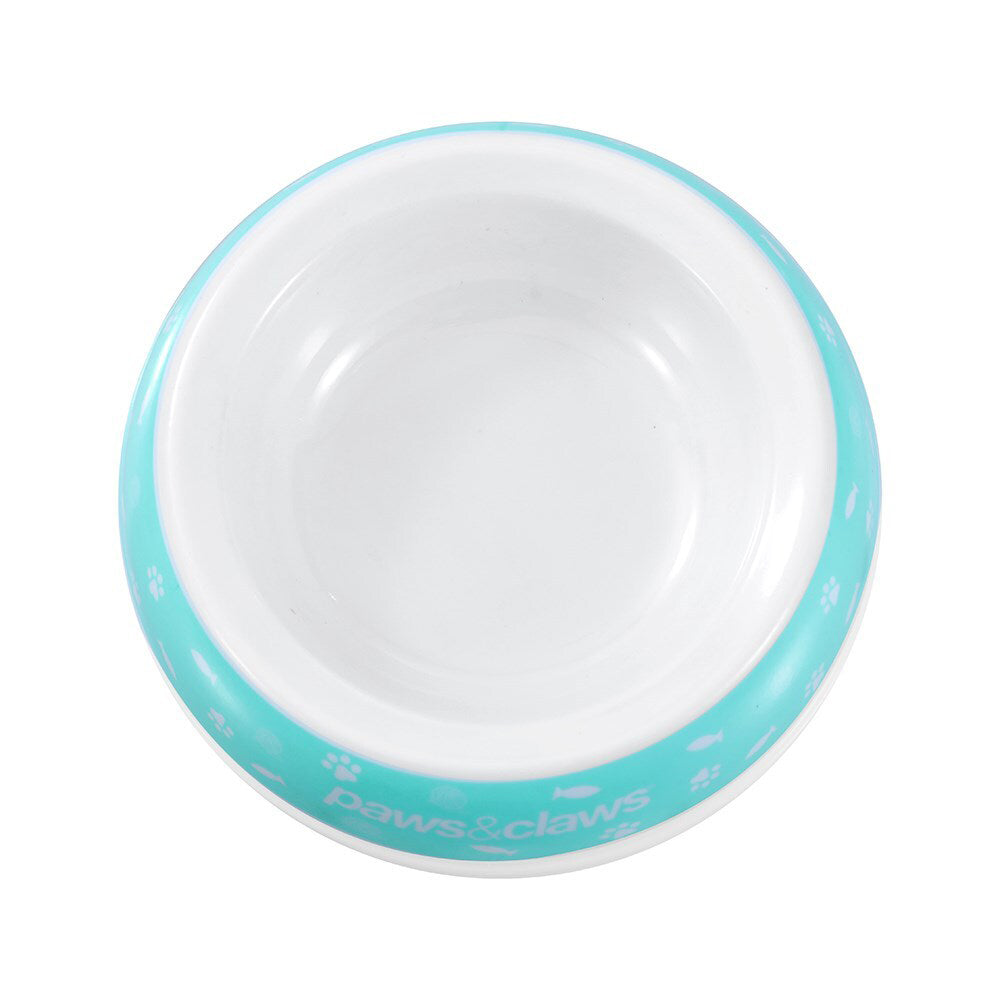 36348-paws-claws160ml-14cm-printed-pet-cat-round-bowl-assorted