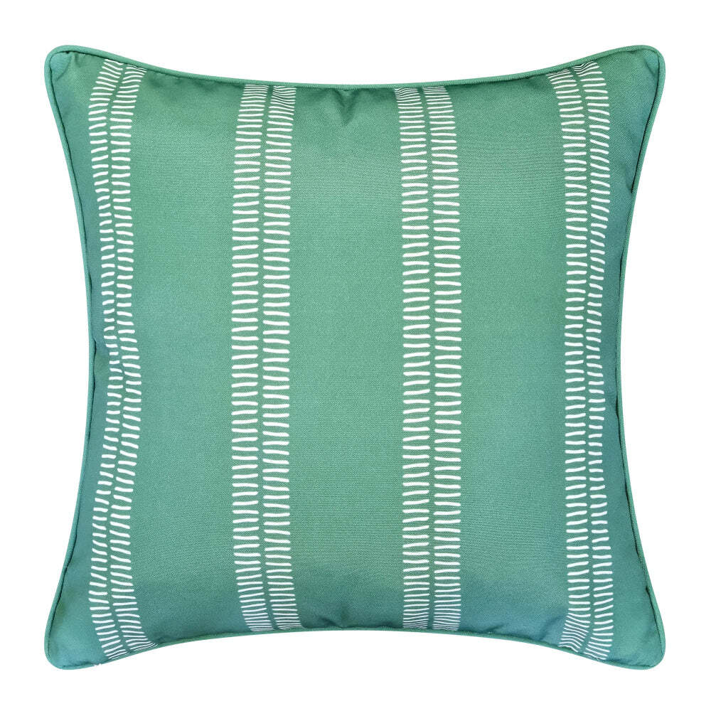 J.Elliot Home Bailey Outdoor Cushion 50x50cm Pine Green Multicolour