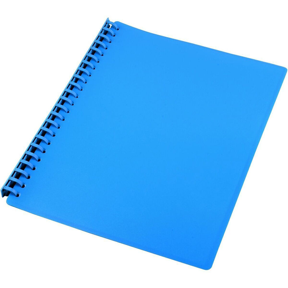 224080-blu-bantex-refillable-pp-a4-20-pocket-display-book-blue