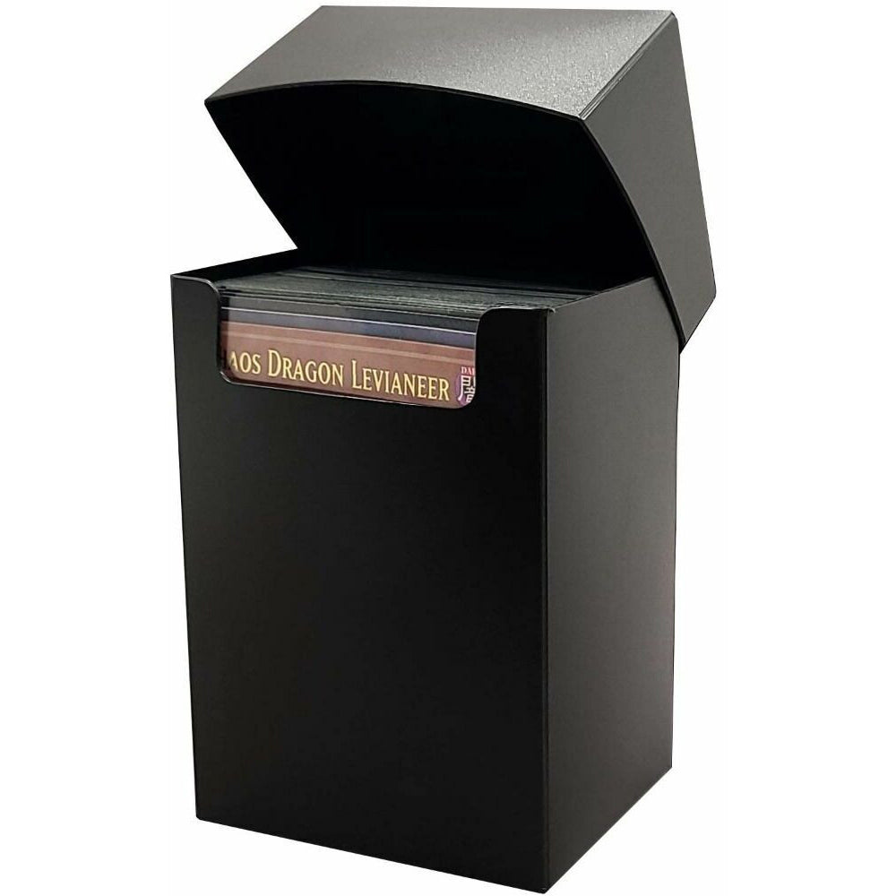 BCW 80-Card Holder Deck Case Box Storage For Small Cards - Black