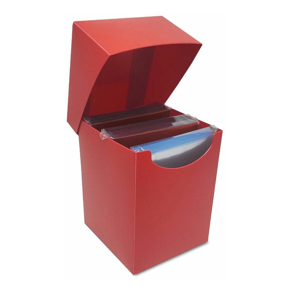 BCW Deck Case Box/Protectors/Standard Elite2 Inner Sleeves Glossy Red