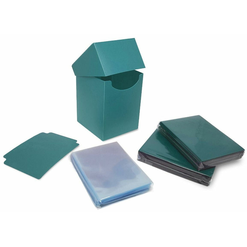 BCW Deck Case Box/Protectors/Standard Elite2 Inner Sleeves Glossy Teal