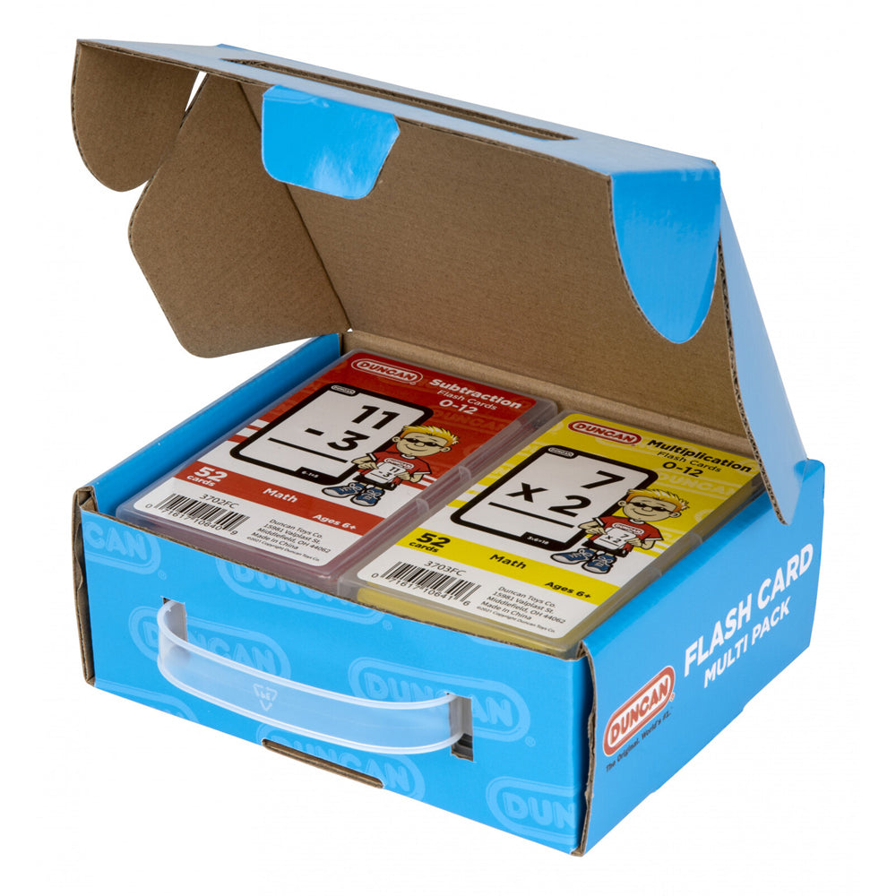 208pc Duncan Math Flash Cards Multi Pack Set Kids 6y+