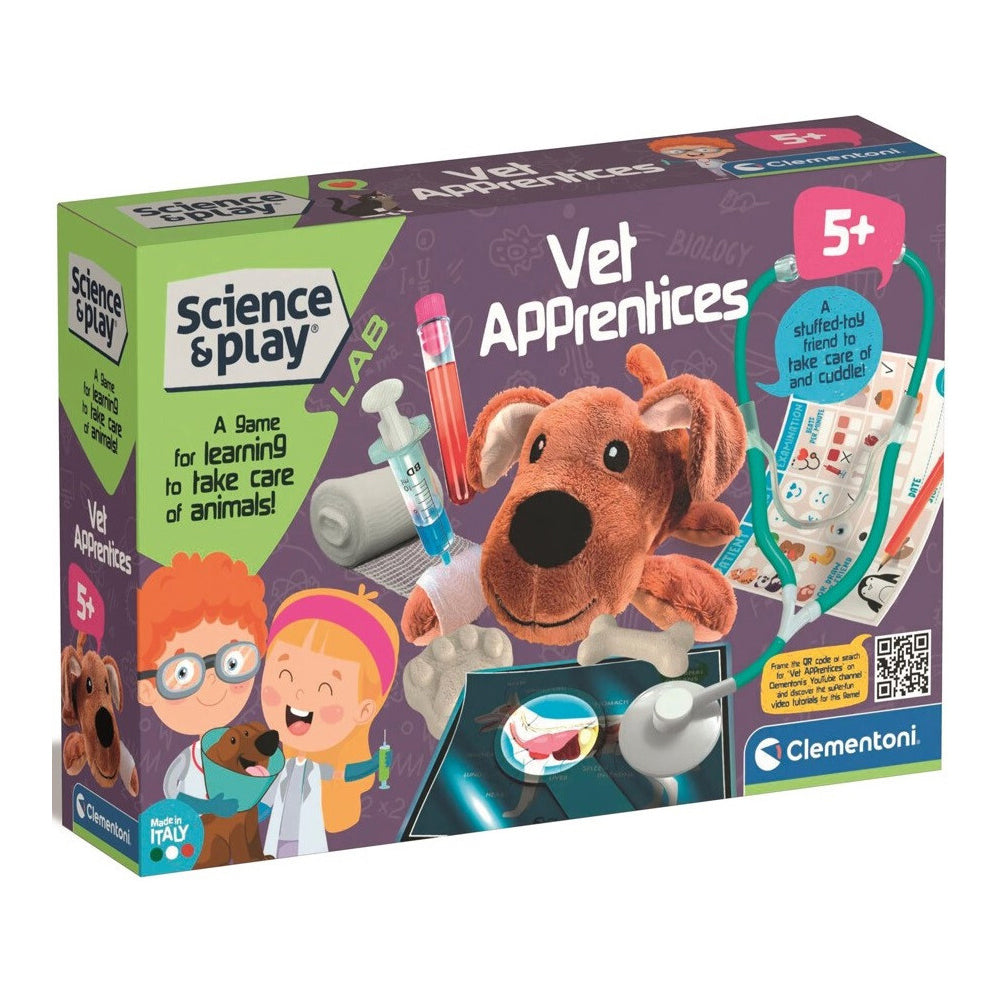 113309-clementoni-science-play-vet-apprentices-kids-toy-pretend-playset-5y