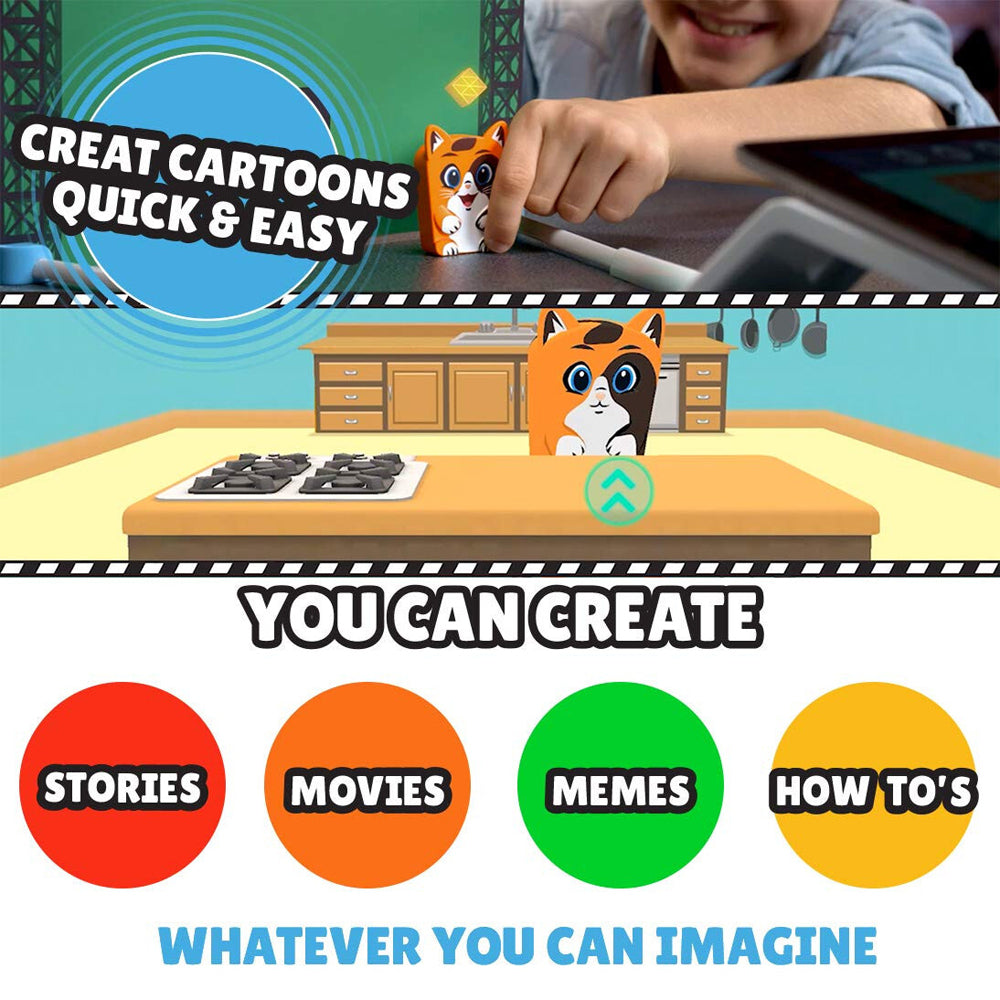 68684-toaster-pets-smart-cartoon-studio-kit-interactive-kids-family-toy-5y