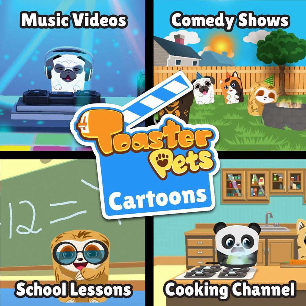 68684-toaster-pets-smart-cartoon-studio-kit-interactive-kids-family-toy-5y