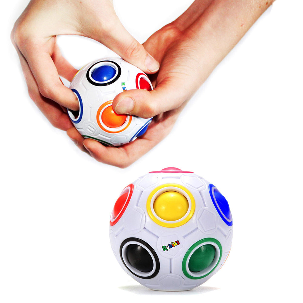 Rubik's Rainbow Ball Puzzle Kids Educational Toy White 4y+