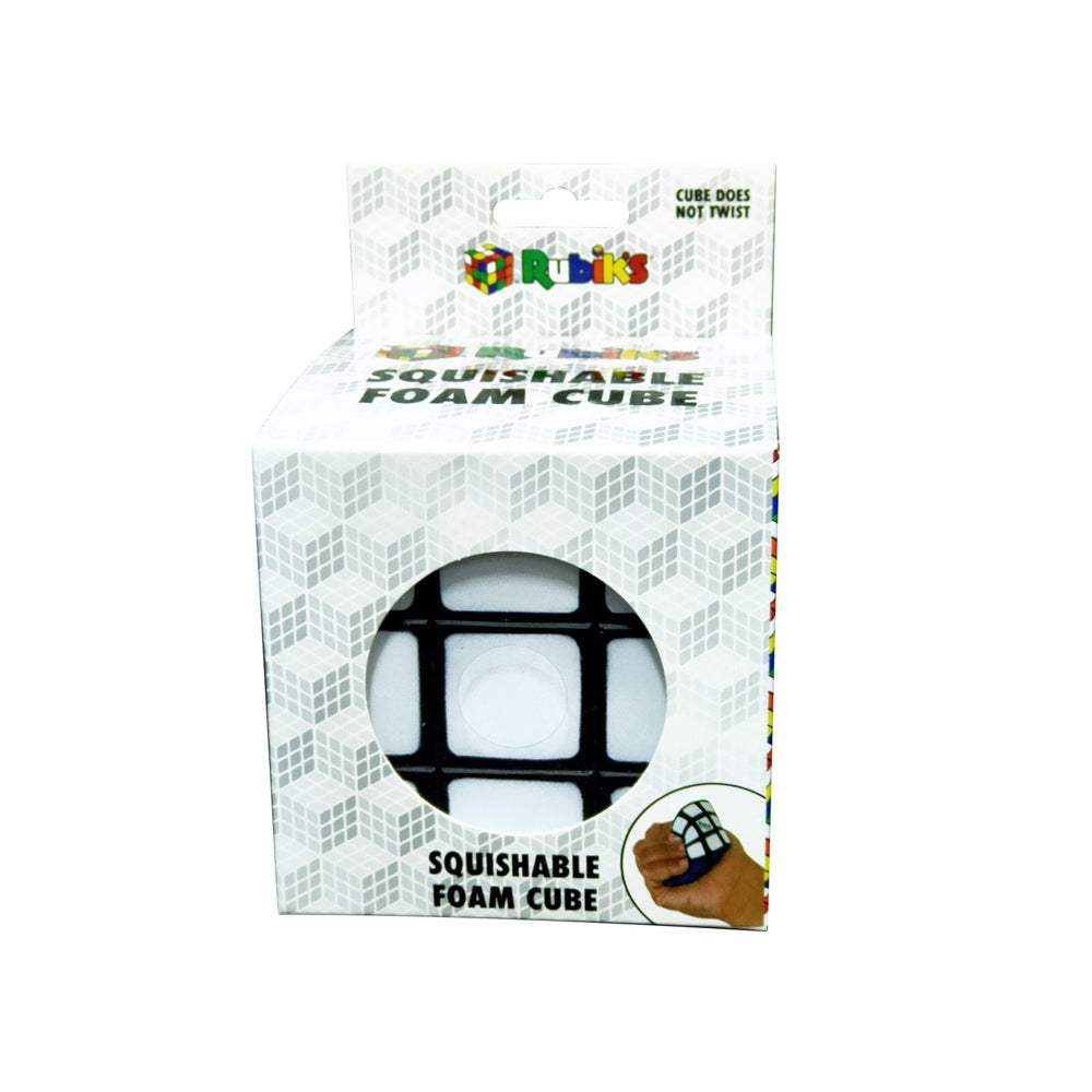 Rubiks Squishable Foam Cube Kids Educational Toy 3" 5y+