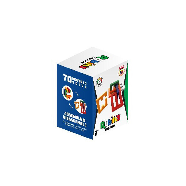 Rubiks Unlock Box Package Brain Maze Kids Toy 8y+