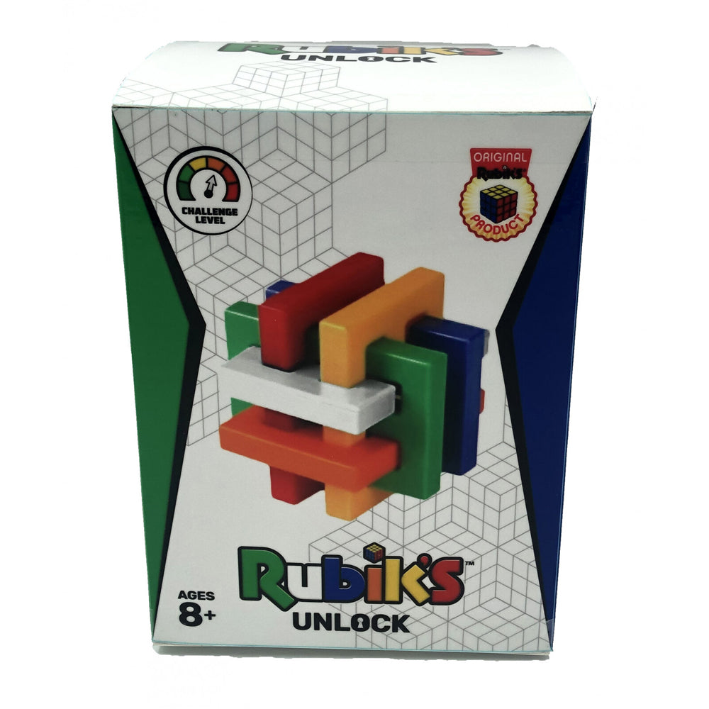Rubiks Unlock Box Package Brain Maze Kids Toy 8y+