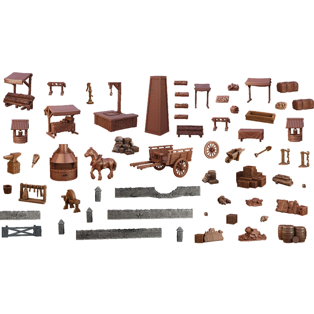 62138-60pc-mantic-games-terraincrate-miniature-town-centre