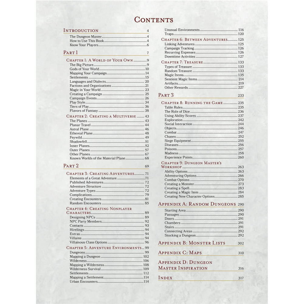 87483-dungeons-dragons-dungeon-masters-guide-hardcover-rulebook