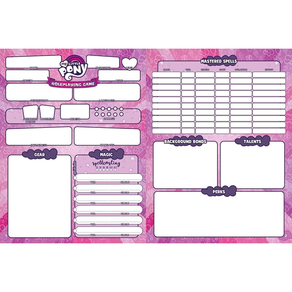Renegade Game My Little Pony RPG Character Journal 14y+