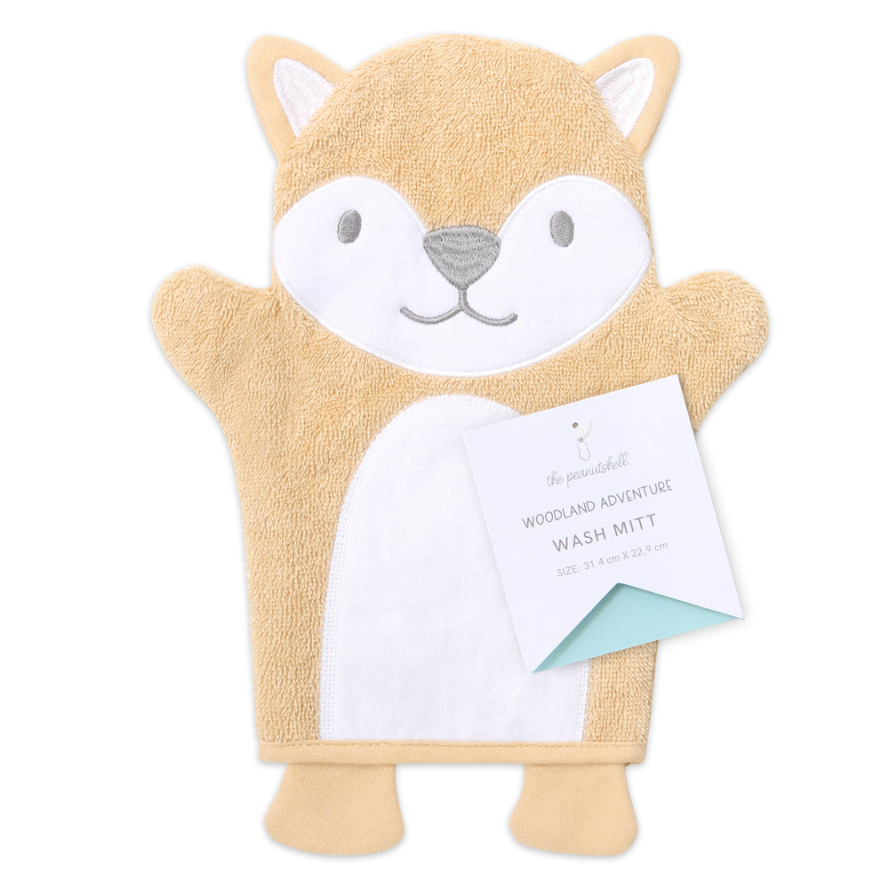 11000wm-the-peanutshell-woodland-adventure-baby-bath-gentle-wash-mitt-31cm