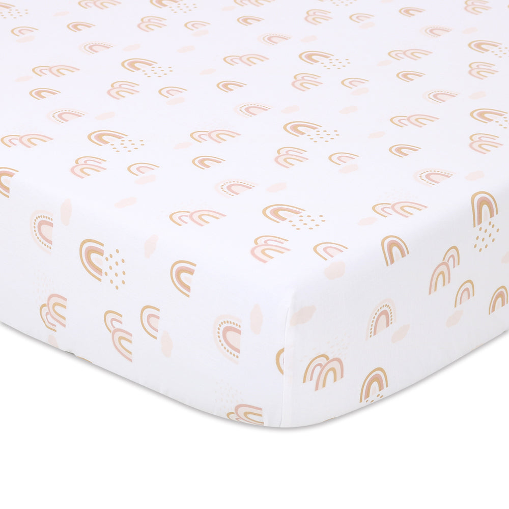 31017fs-little-haven-cot-fitted-rainbows-baby-bedding-sheet-135cm