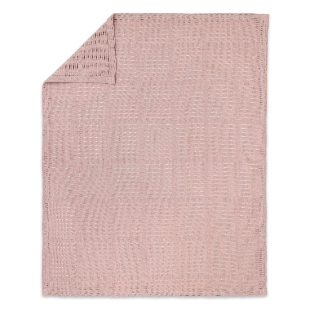 31016bl-little-haven-cellular-blanket-rose-baby-blanket-90cm
