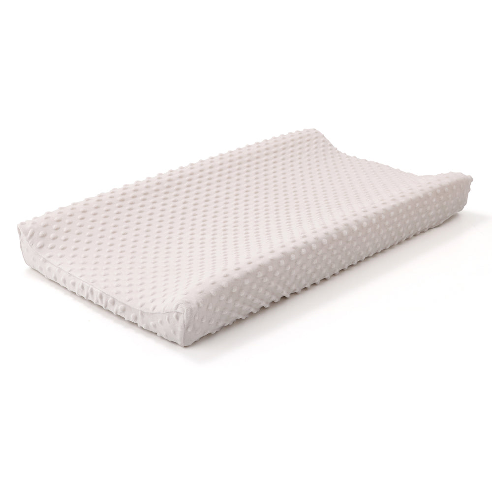 31015cpc-little-haven-dot-velour-changing-pad-cover-natural-88cm
